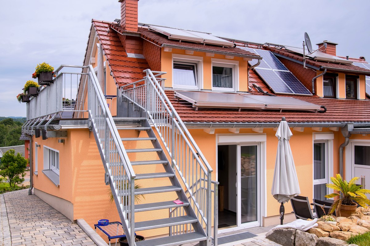 Ferienhaus · Zugänge