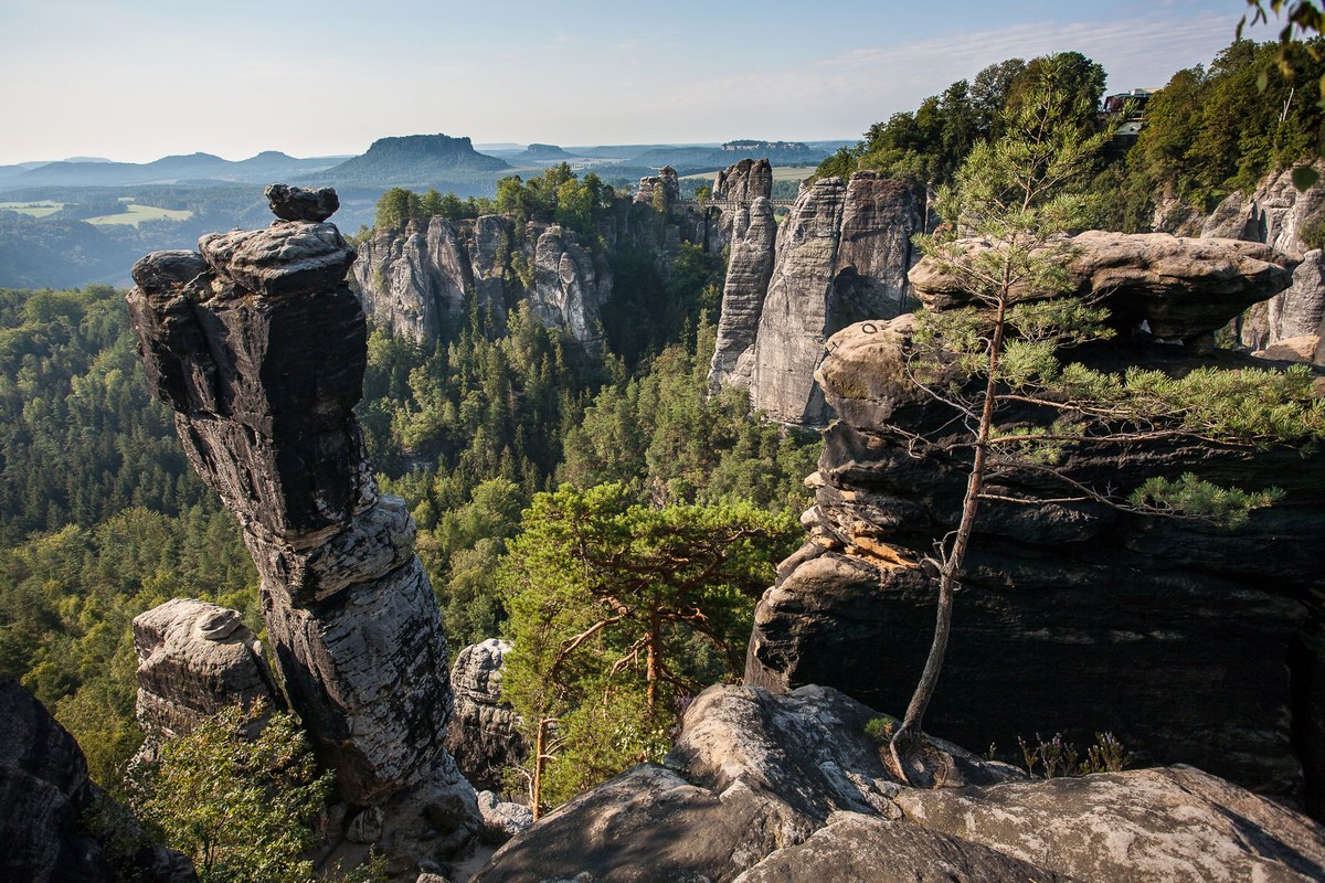 Felslandschaft der Sächsischen Schweiz