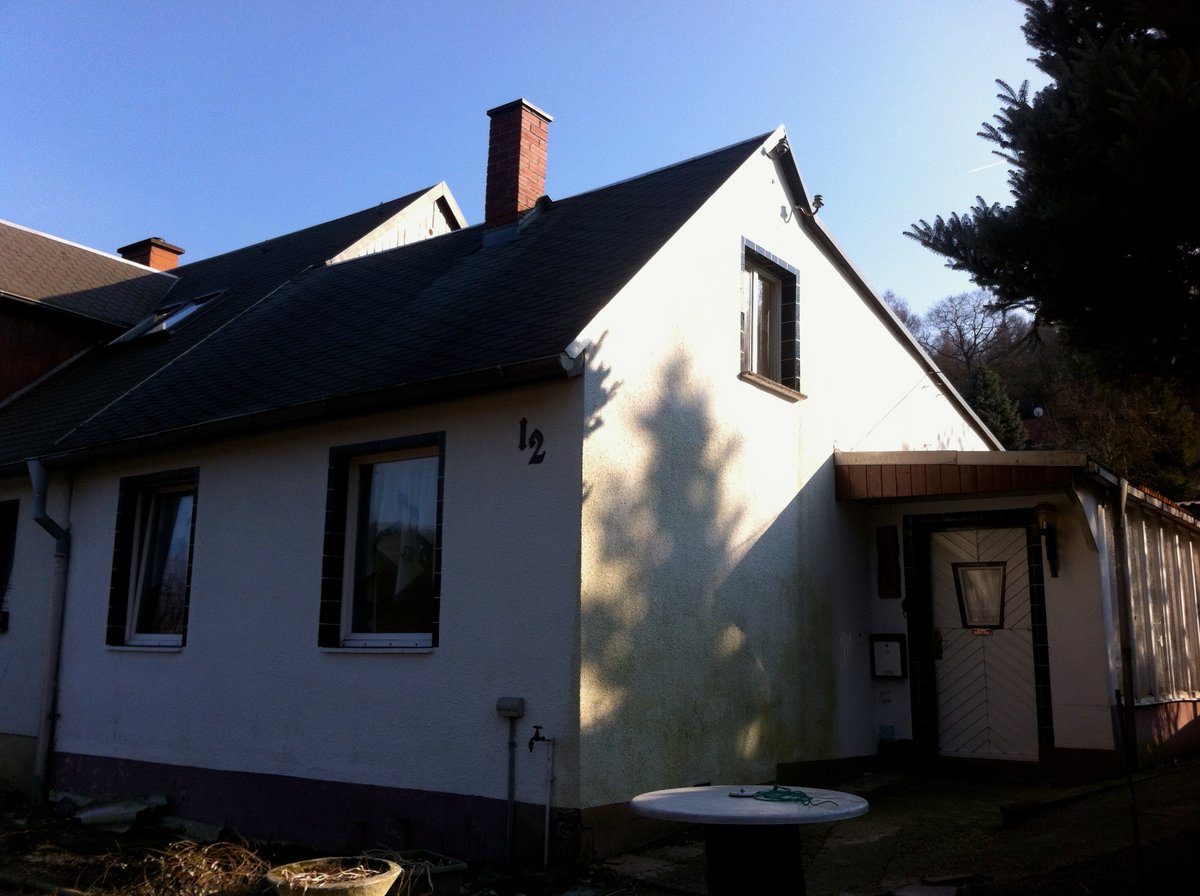 Das Haus vor der umfassenden Sanierung